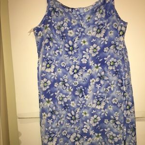 ✴️RMLA Size 14-16 polyester Blue Floral Midi Dress